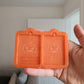 2.5 inch Pumpkin Tarot Cards Silicone Mould