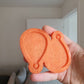 2.5 inch Pumpkin Planchettes Silicone Mould