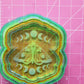 5.5 inch Moonphase Moth Tray Silicone Mould