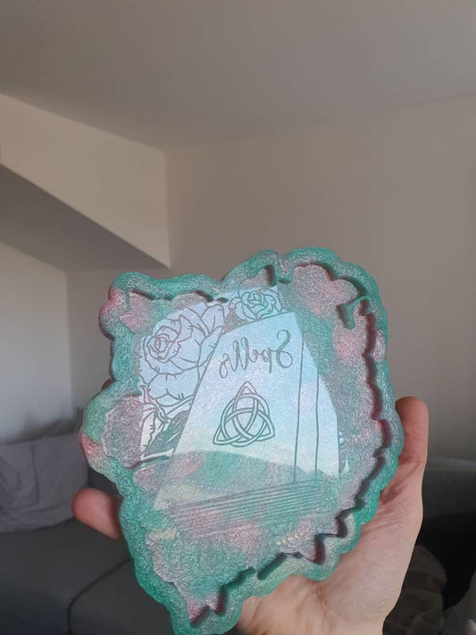 6 inch Spells Book Silicone Mould