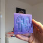 2.5 inch Dripping Pentagram Crosses Silicone Mould