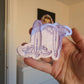 2.5 inch Bat Winged Thermometers Silicone Mould