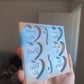 1.6 inch Rude Love Hearts Silicone Mould Set 1