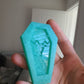 2.75 inch Layered Baphomet On Coffin Silicone Mould