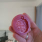 2 inch Floral Dream Circle Keyring Silicone Mould
