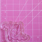 2.5 inch Bat Winged Thermometers Silicone Mould
