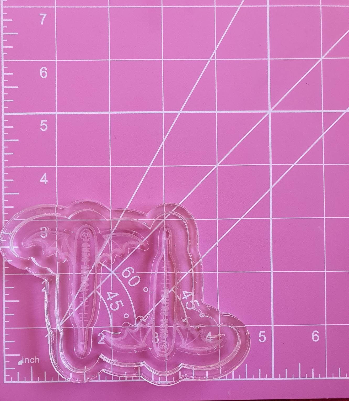 2.5 inch Bat Winged Thermometers Silicone Mould