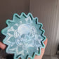 6 inch Skull Snake Mandala Silicone Mould