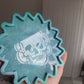 6 inch Skull Snake Mandala Silicone Mould