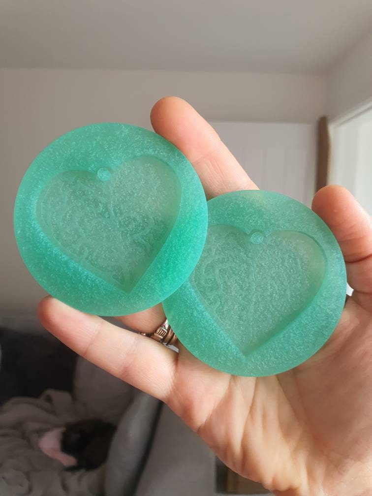 2.1 inch Brain Heart Silicone Moulds