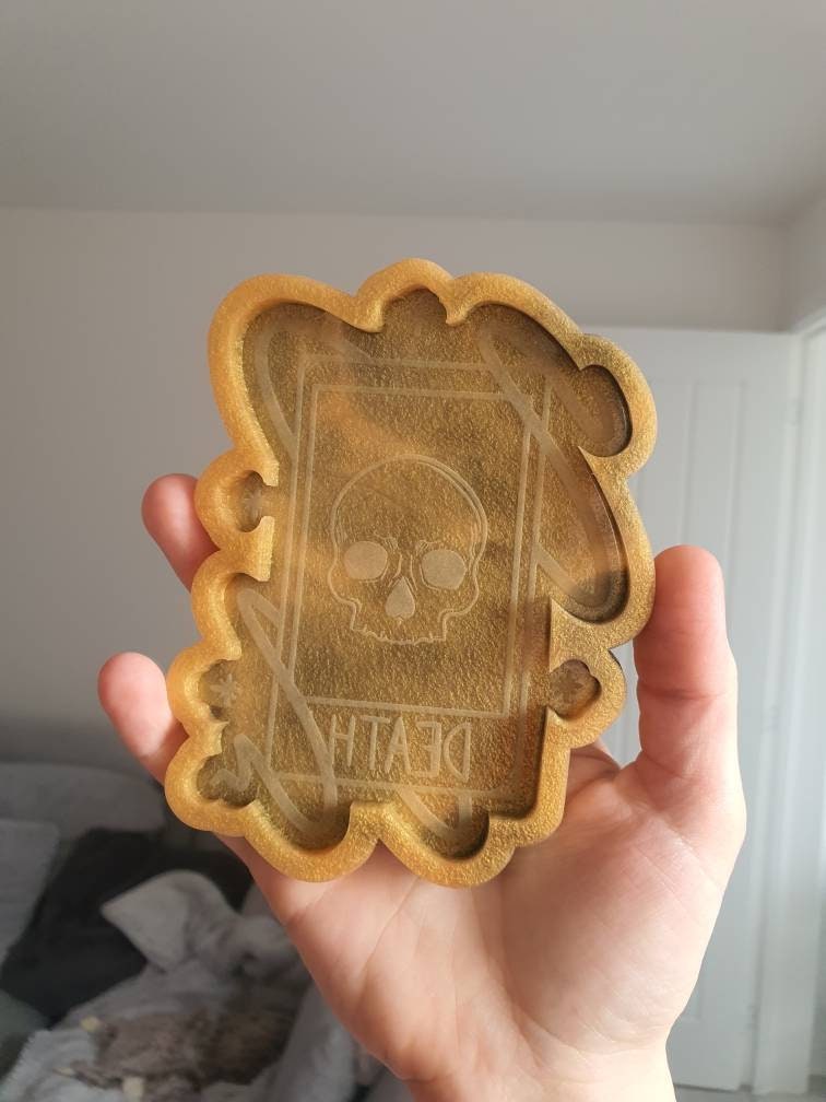 5 inch Death Tarot Card Silicone Mould