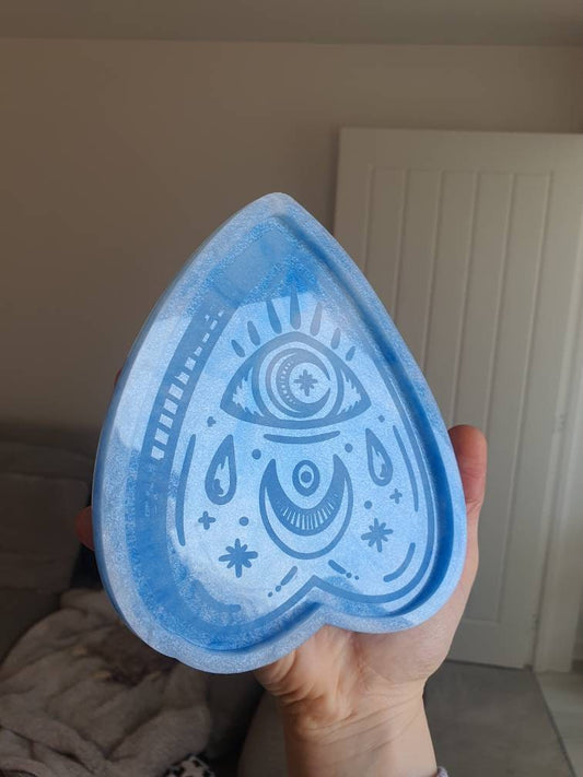 6 inch Crying Eye Planchette Silicone Mould