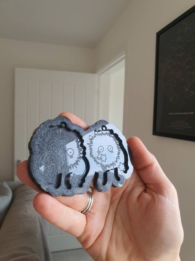 2 inch Fluffs Silicone Moulds