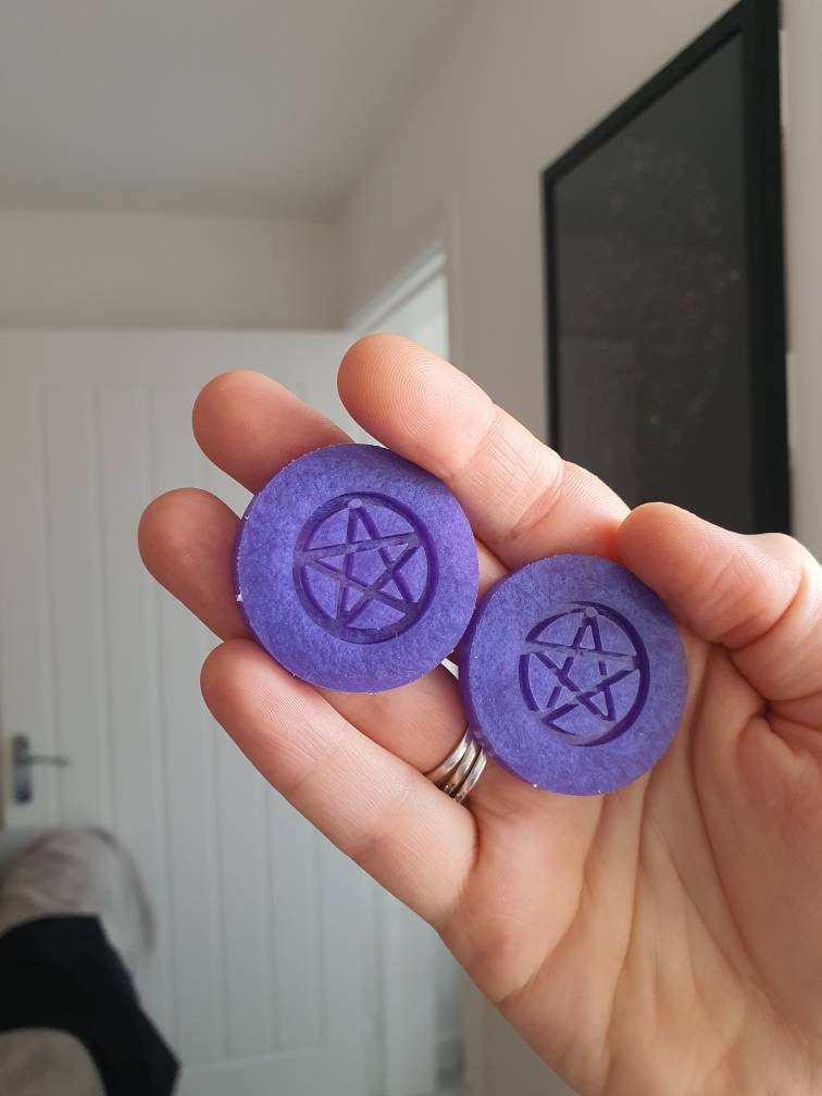 1 inch Pentagram Silicone Moulds