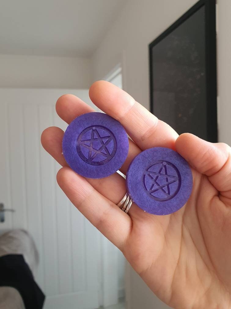 1 inch Pentagram Silicone Moulds