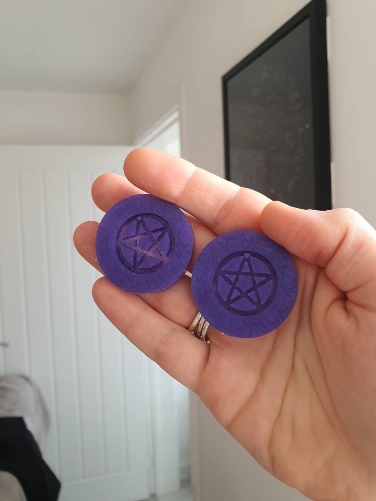 1 inch Pentagram Silicone Moulds