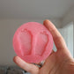 2 inch Bow Coffins Silicone Mould