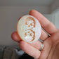 0.75 inch Cute Skull Heads Silicone Mould