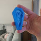2.5 inch Raven Skull Silicone Mould