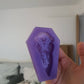 3.5 inch Raven Skull Silicone Mould