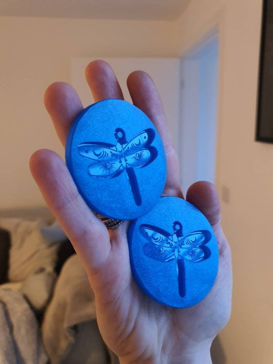 2 inch Moon Dragonfly Silicone Moulds
