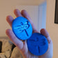 2 inch Moon Dragonfly Silicone Moulds