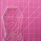 6 inch Moonphase Lady Coffin Silicone Mould
