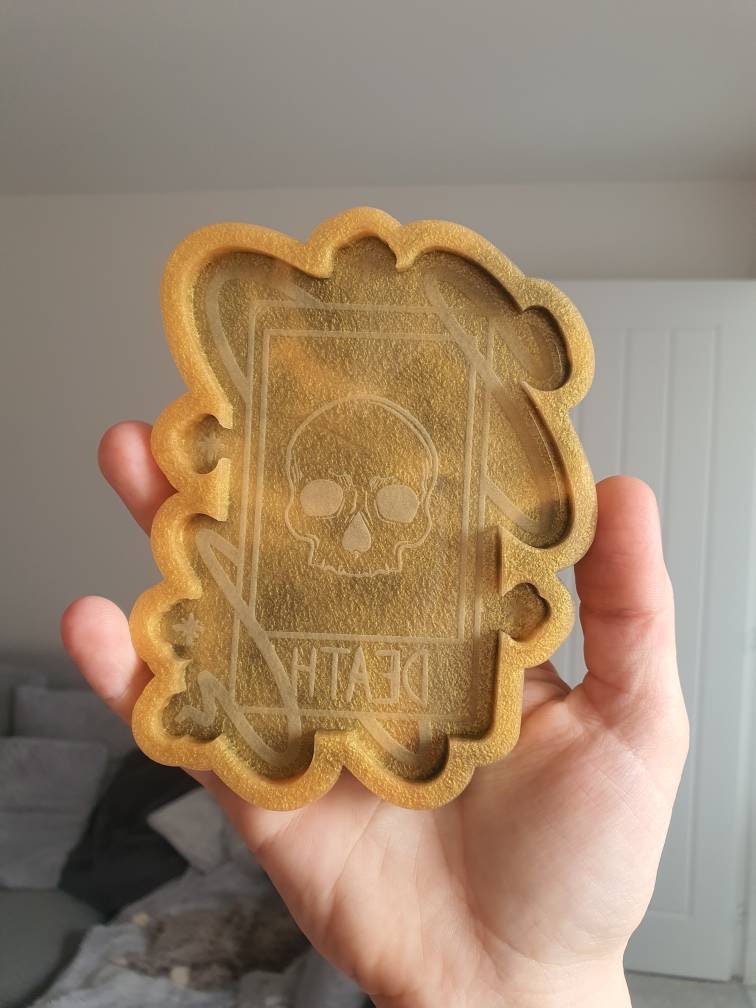 5 inch Death Tarot Card Silicone Mould