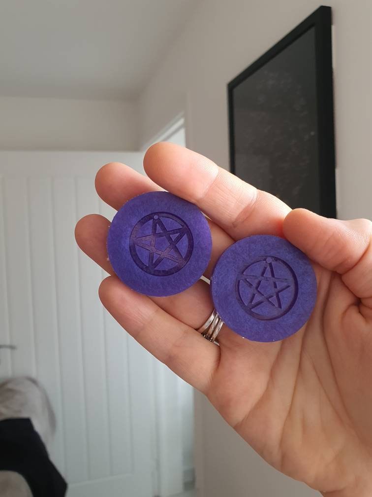 1 inch Pentagram Silicone Moulds