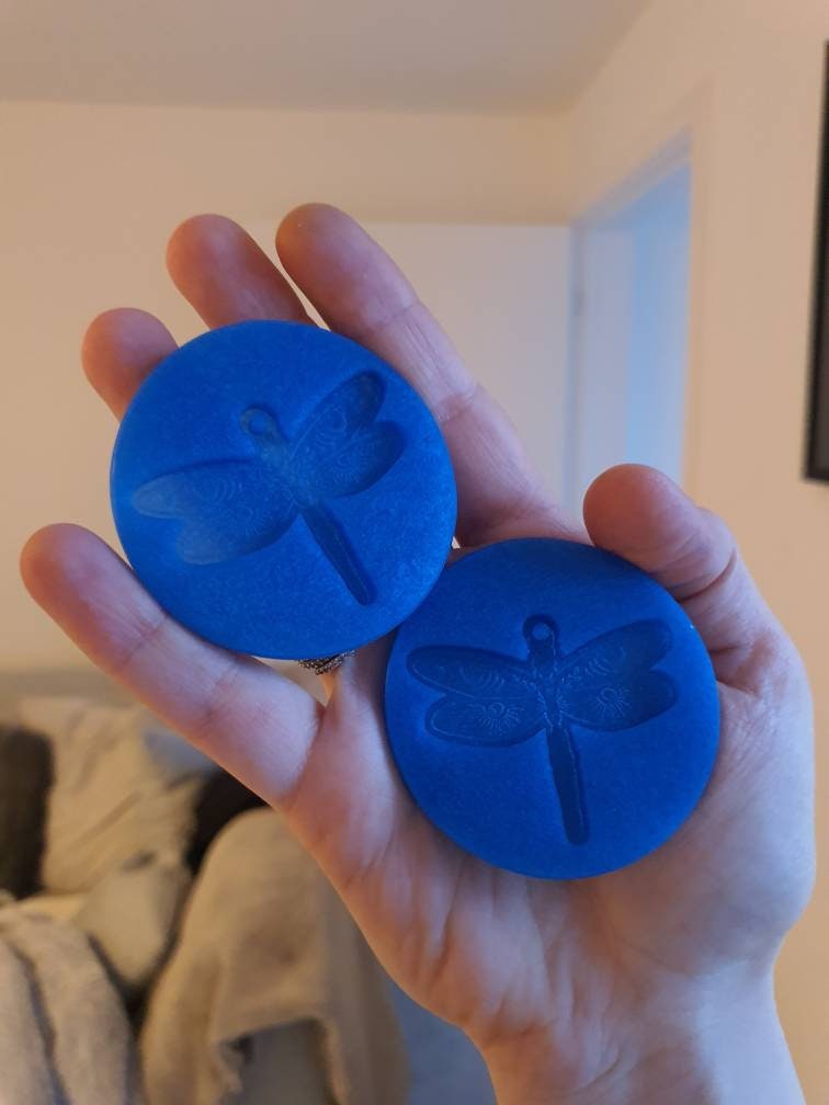 2 inch Moon Dragonfly Silicone Moulds