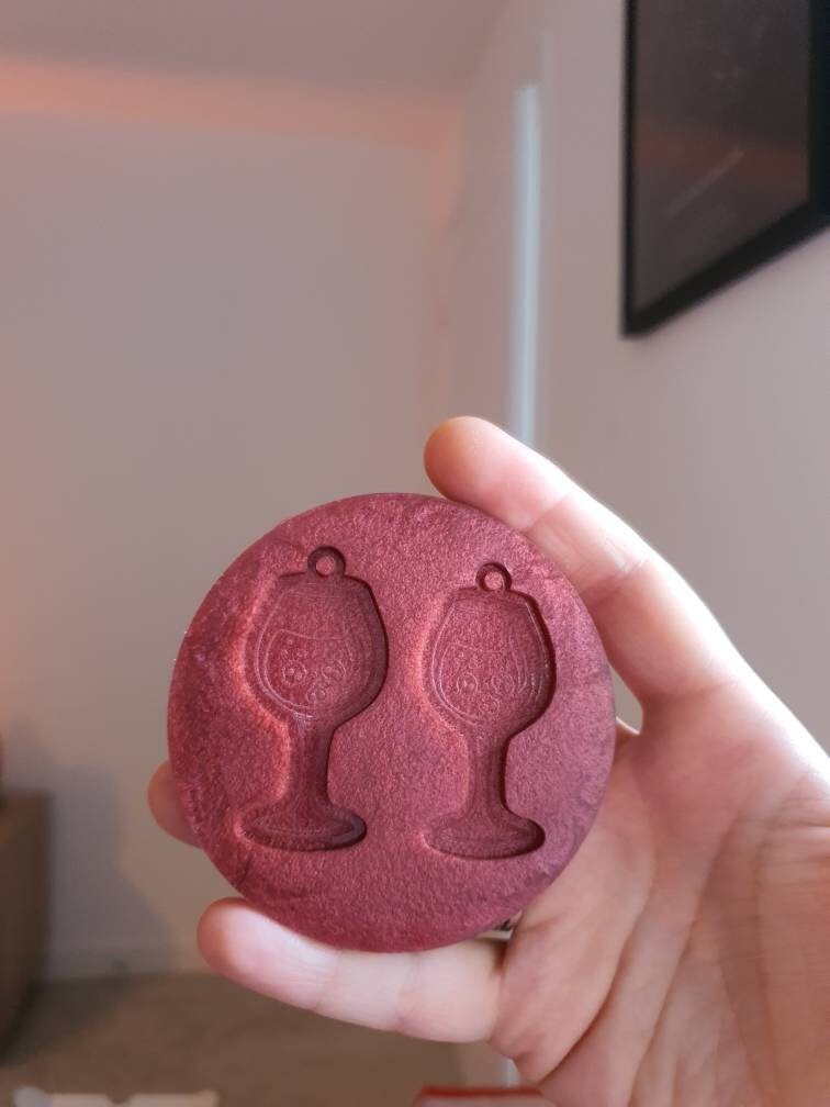 2 inch Skull Wine Glasses Silicone Mould