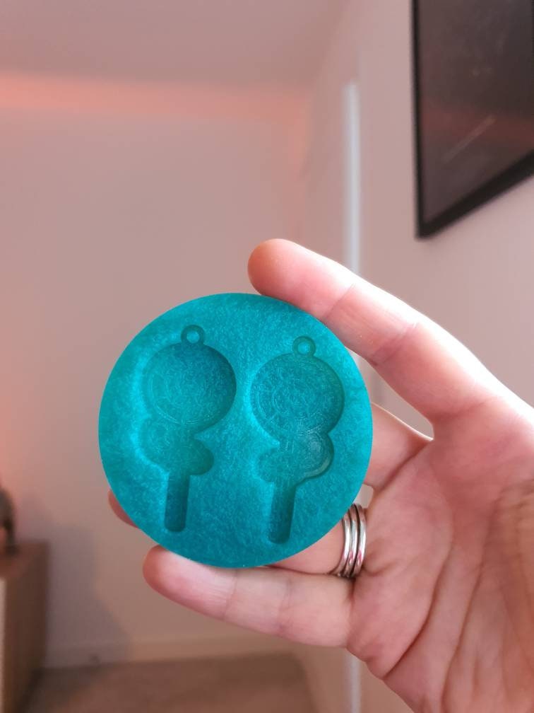 2 inch Snake Lollipops Silicone Mould