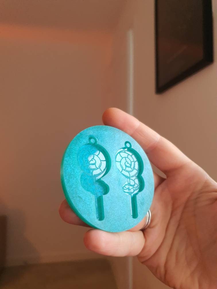 2 inch Snake Lollipops Silicone Mould