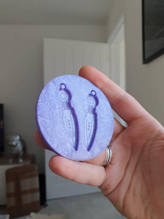 2 inch Throwing Knifes Silicone Mould