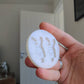 1.5 inch Dead Bunny Lollipops Silicone Mould