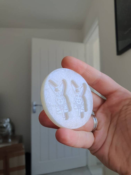 1.5 inch Dead Bunny Lollipops Silicone Mould