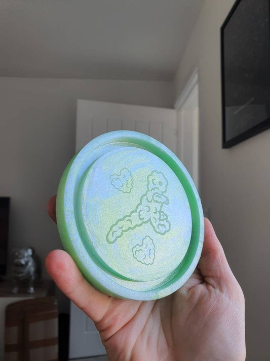 4 inch Dino Nugget Tray Silicone Mould
