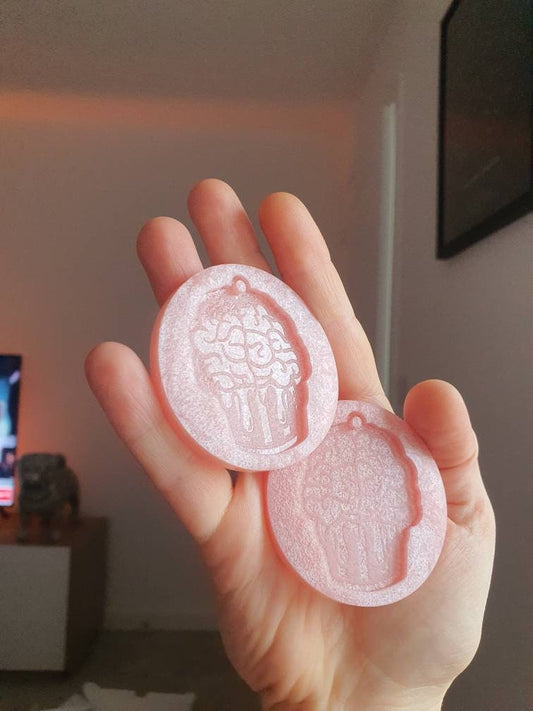2 inch Brain Cupcake Silicone Moulds