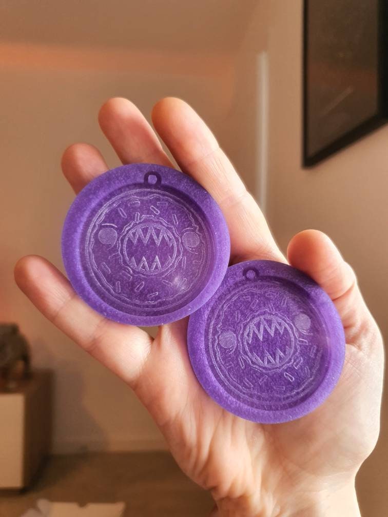 2 inch Spooky Doughnut Silicone Moulds