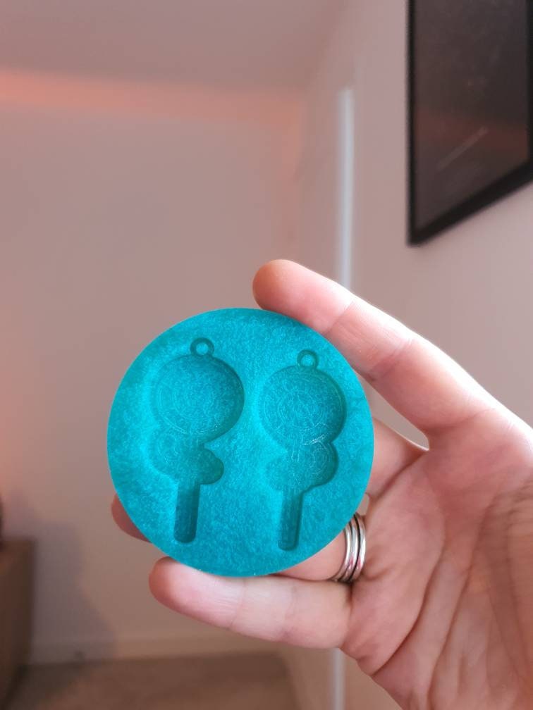 2 inch Snake Lollipops Silicone Mould