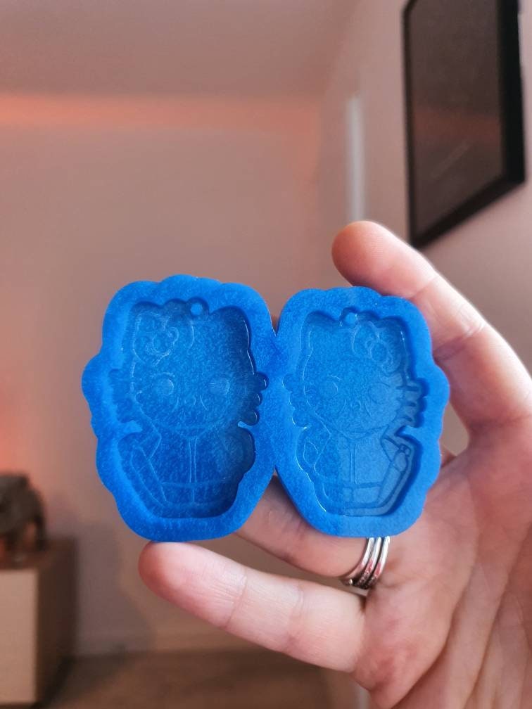 2 inch Mik Cats Silicone Mould