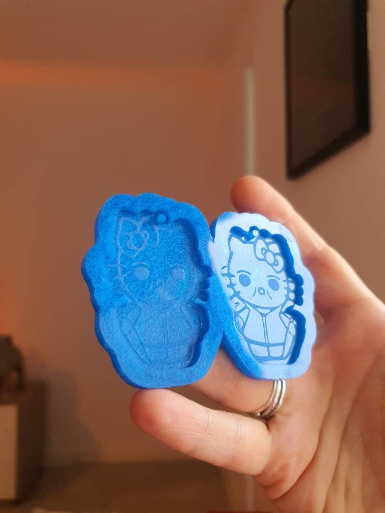 2 inch Mik Cats Silicone Mould