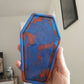 6 inch Skull Coffin Tray Silicone Mould