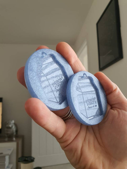 2 inch Patriarchy Tears Cartons Silicone Mould