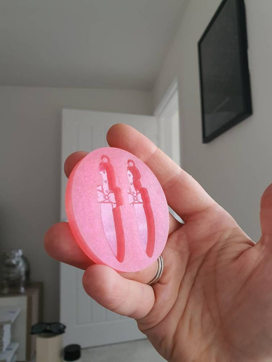 2 inch Bow Knifes Silicone Mould