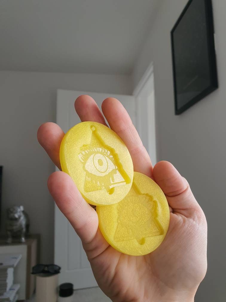 2 inch All Seeing Eye Silicone Moulds