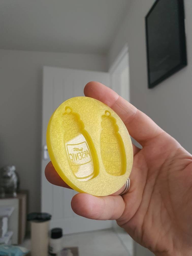 2 inch Sweet Arsenic Bottles Silicone Mould