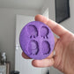 1 inch Fluffs Silicone Mould