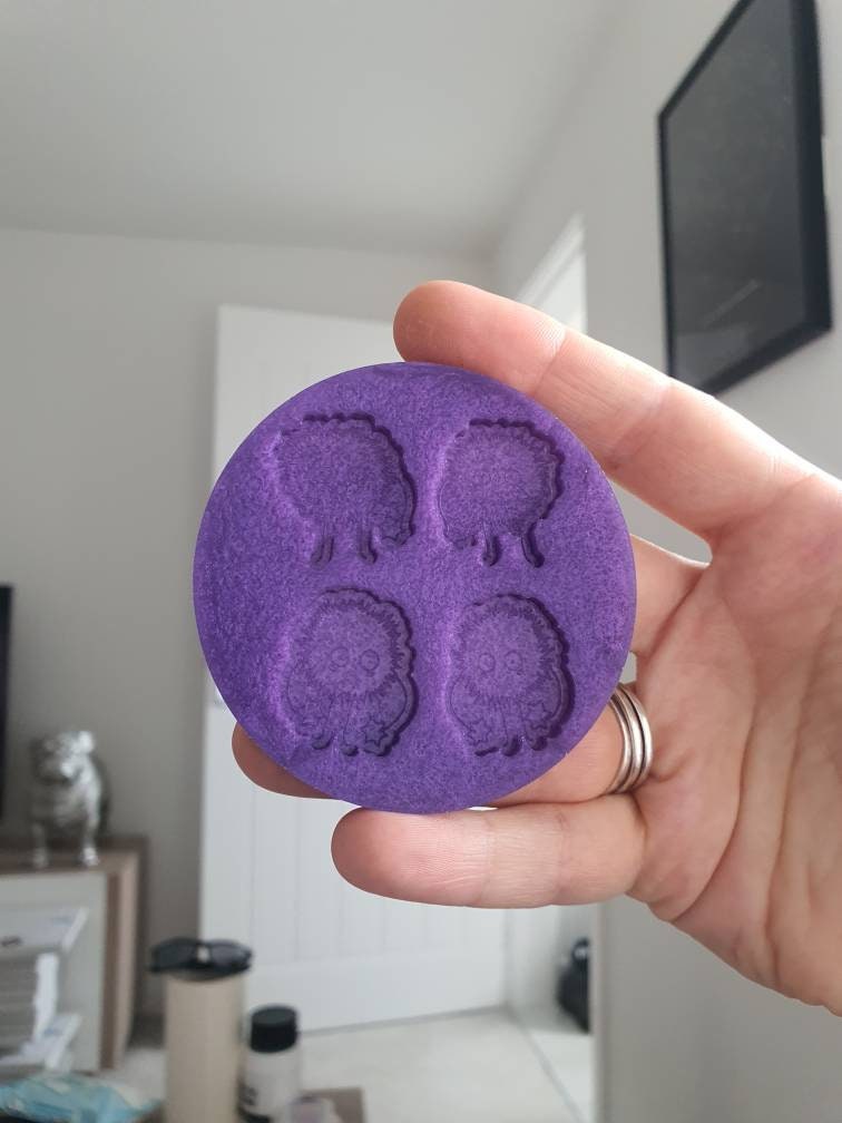 1 inch Fluffs Silicone Mould