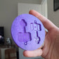 2 inch War Hammers Silicone Mould